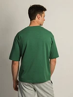 KOLBY BOXY FIT TEE - PINE