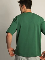 KOLBY BOXY FIT TEE - PINE