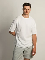 KOLBY BOXY FIT T-SHIRT- BLANC