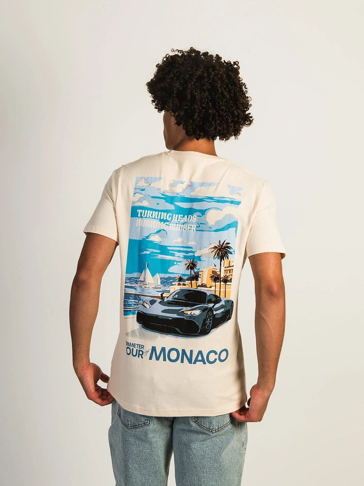 T-SHIRT KOLBY GRAPHIQUE – MONACO