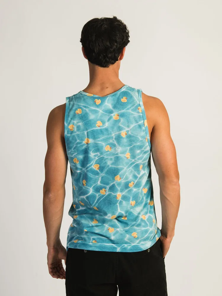 KOLBY MARCO COLLAGE PRINT TANK