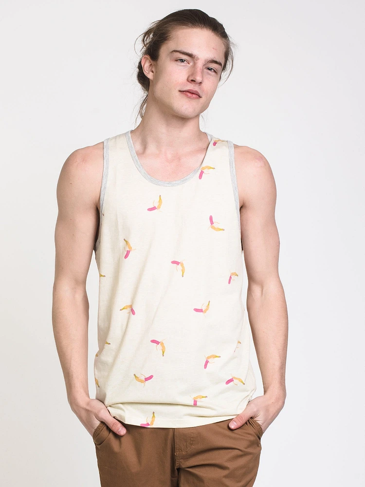 MENS DIGI DITSY TANK - CLEARANCE