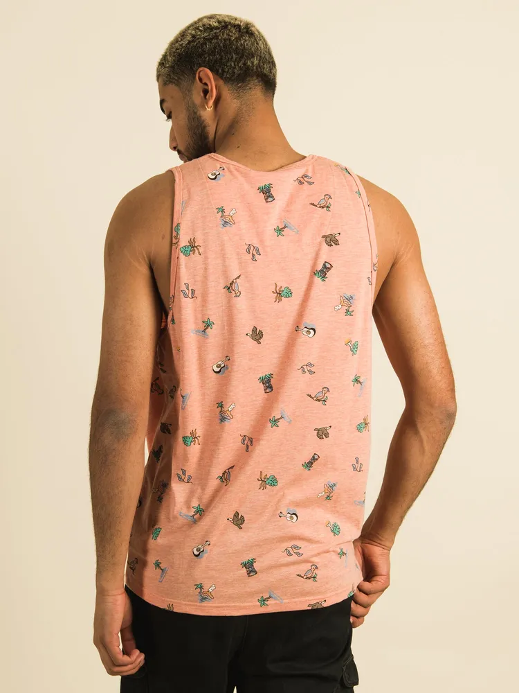 KOLBY SCATTER PRINT TANK TOP - CLEARANCE