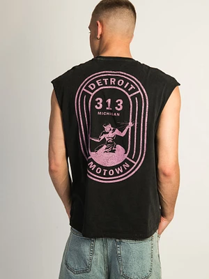 KOLBY GRAPHIC MUSCLE TANK - DETROIT