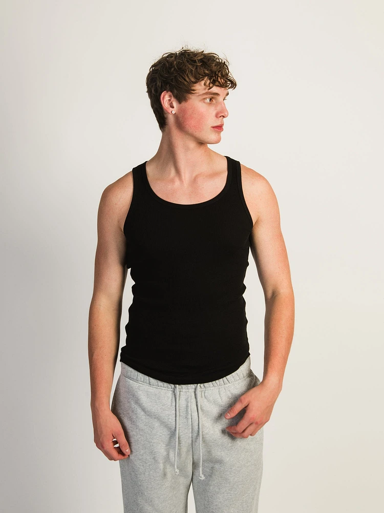 KOLBY RIB TANK - BLACK