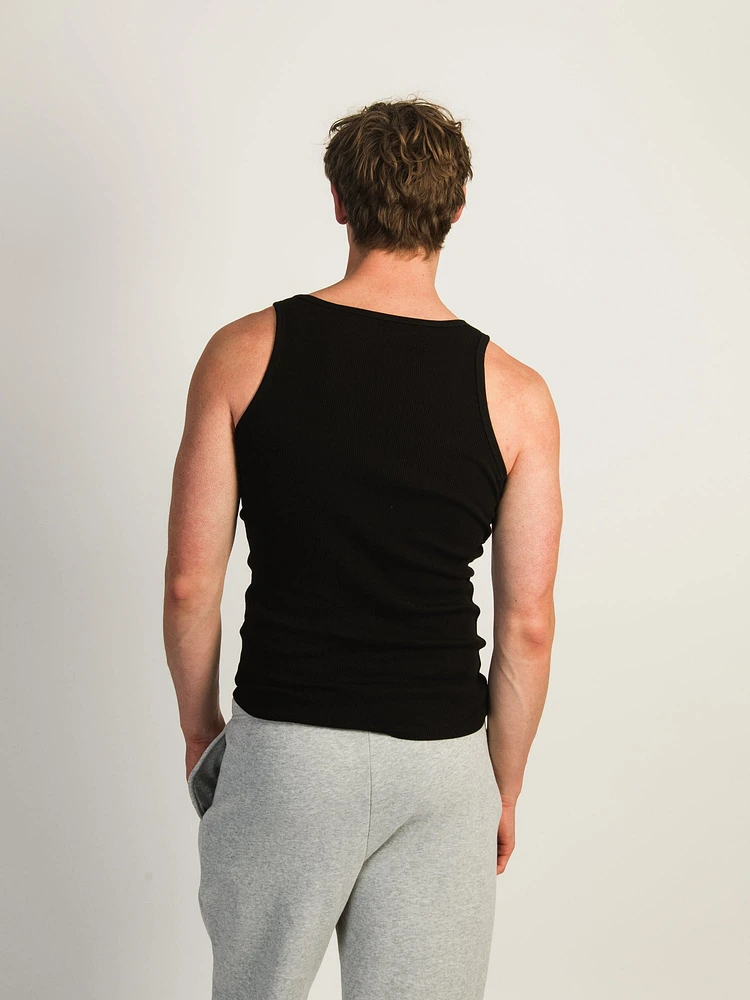 KOLBY RIB TANK - BLACK