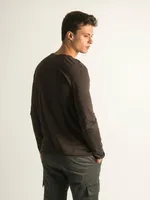 KOLBY GARMENT DYE LONG SLEEVE POCKET T-SHIRT