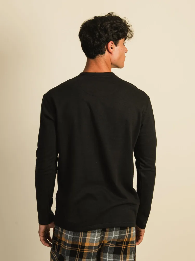 KOLBY HUGH LONG SLEEVE HENLEY