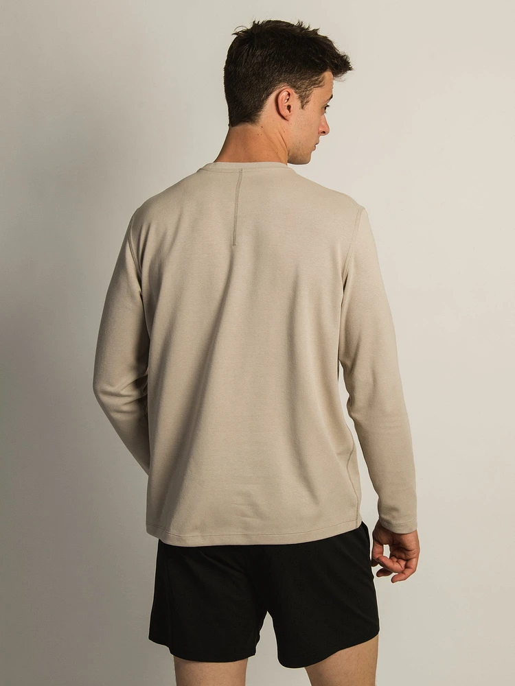 KOLBY KEEP COOL LONG SLEEVE - PEBBLE