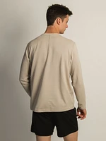 KOLBY KEEP COOL LONG SLEEVE - PEBBLE