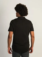 KOLBY KEEP COOL POLO - BLACK