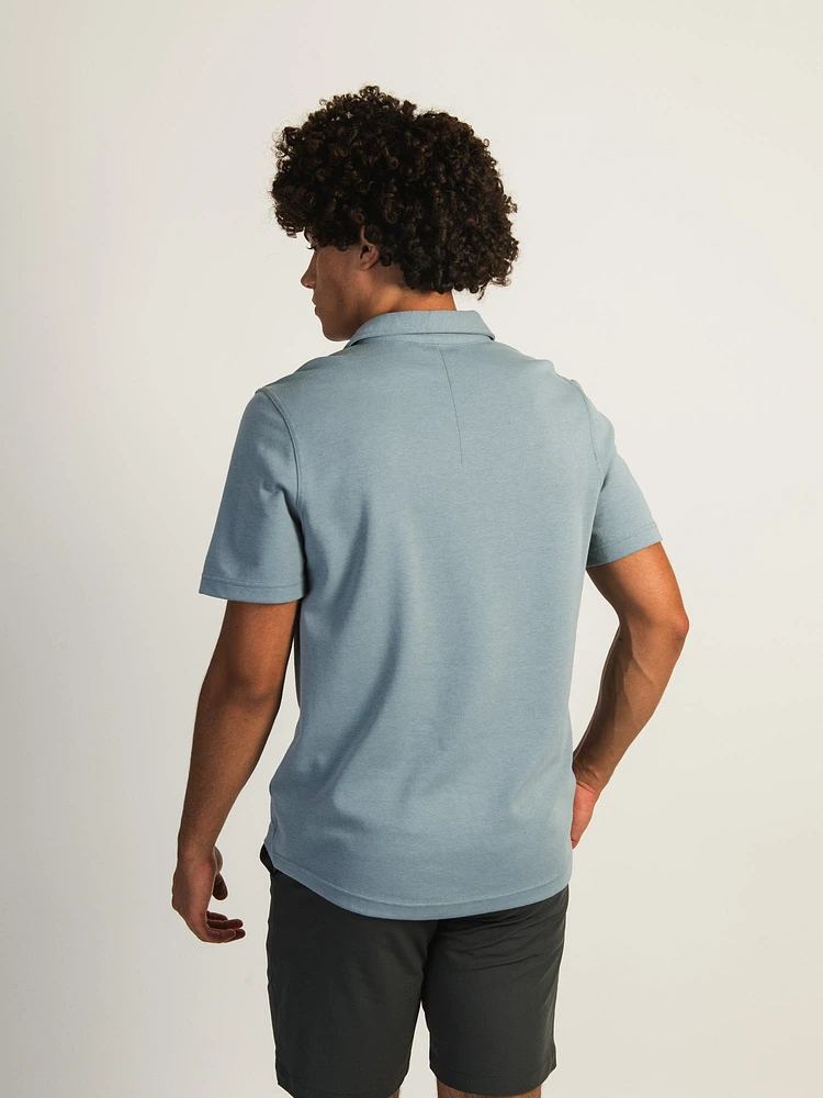 POLO KOLBY KEEP COOL – BLEU POUDRE