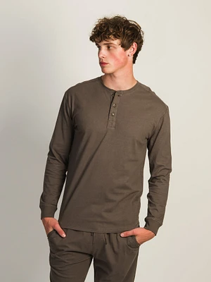 KOLBY SUEDED HENLEY