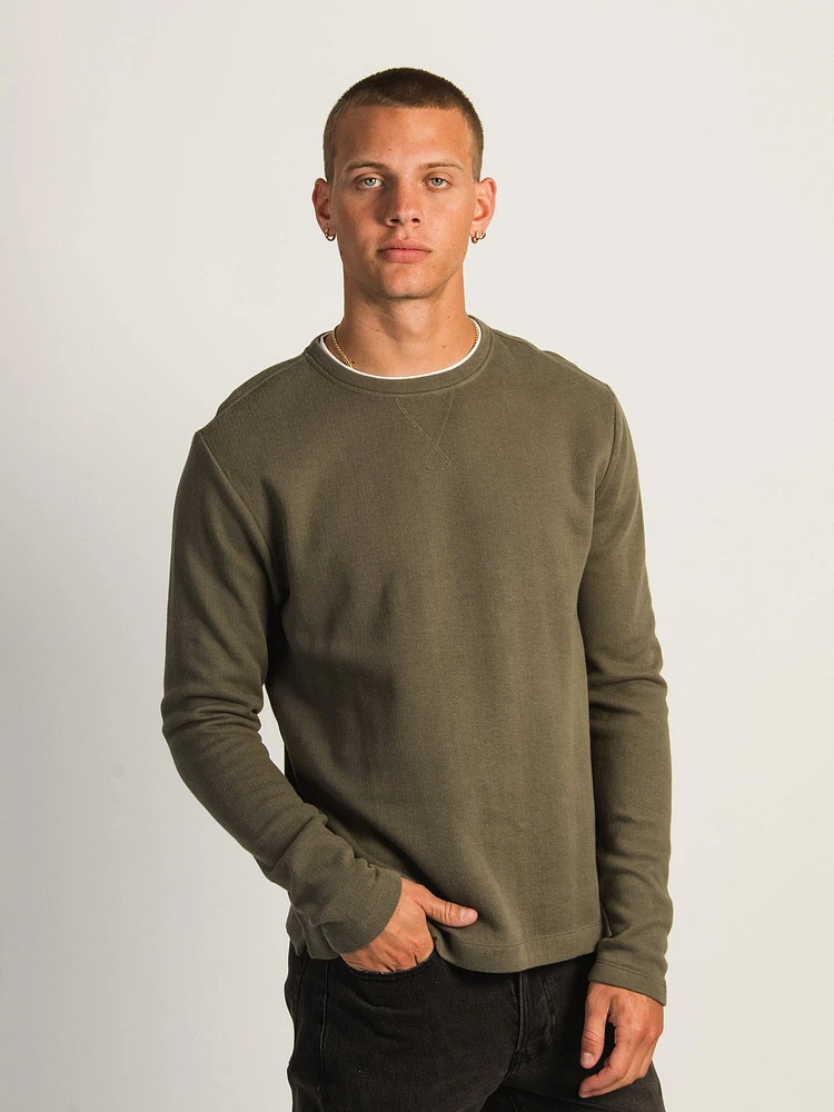 KOLBY COOPER DOUBLE NECK CREW