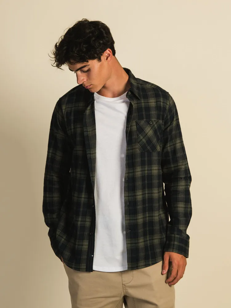 KOLBY CLASSIC PLAID BUTTON UP - CLEARANCE