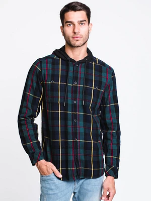 MENS CLASSIC HOODED PLAID - CLEARANCE