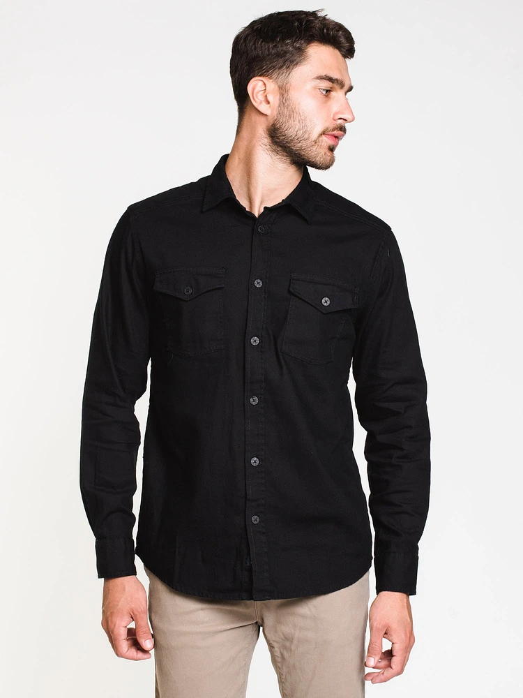 KOLBY CLASSIC DENIM LONG SLEEVE SHIRT