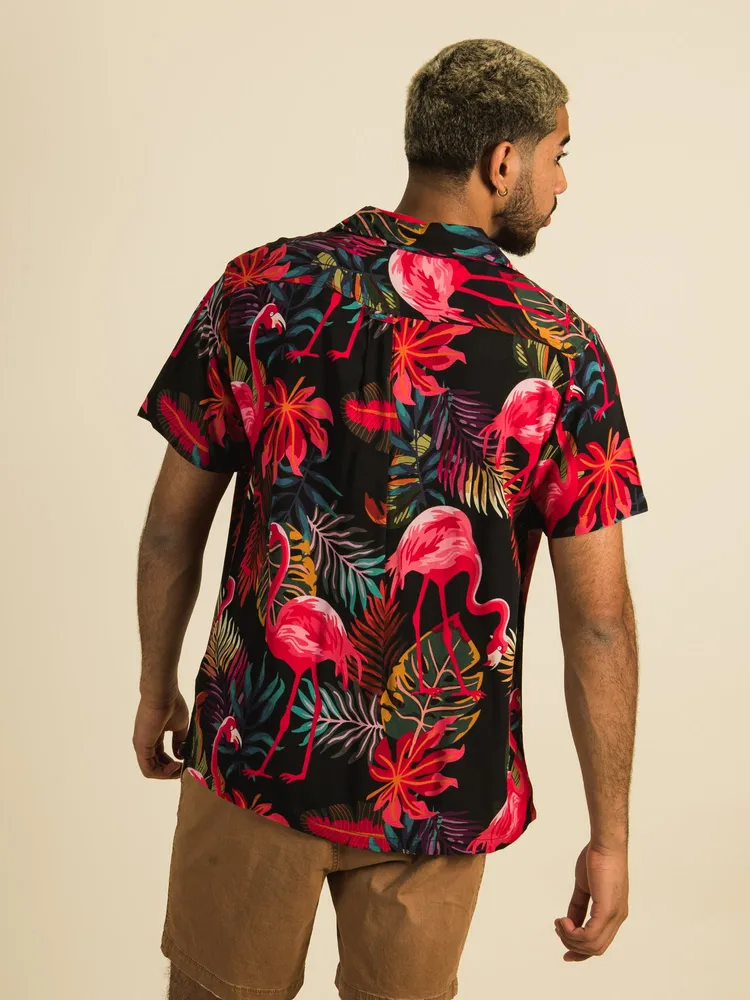 KOLBY PRINTED RAYON SHIRT - CLEARANCE