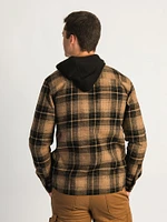 KOLBY BERK ZIP FRONT HOODIE