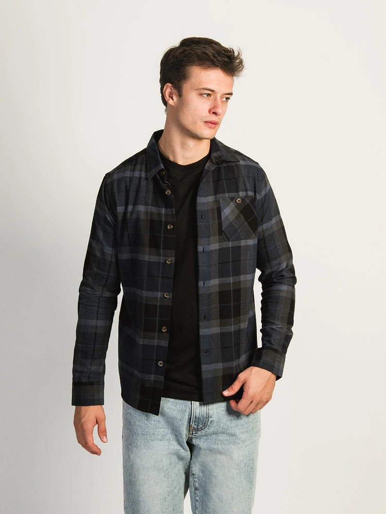KOLBY CLASSIC PLAID BUTTON UP