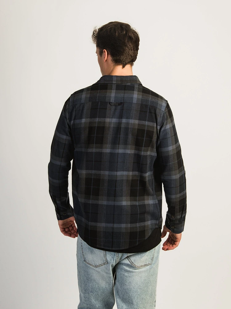 KOLBY CLASSIC PLAID BUTTON UP
