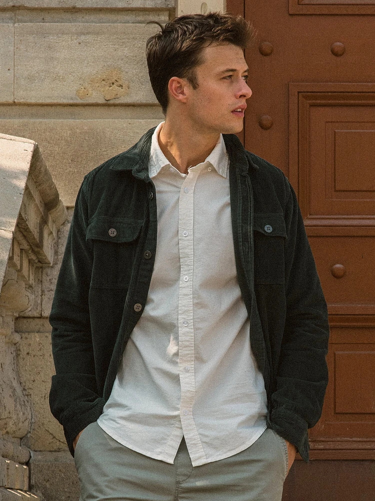KOLBY CORD OVERSHIRT