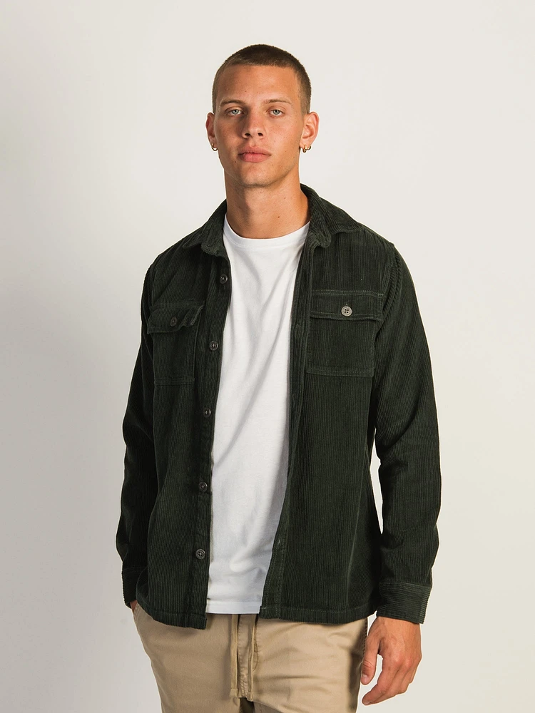 KOLBY CORD OVERSHIRT