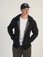 KOLBY RALLY ZIP FRONT HOODIE