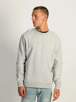 KOLBY PARKER VINTAGE WASH CREW - HEATHER GREY