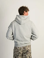 HOODIE DÉCONTRACTÉ KOLBY – GRIS CHINÉ