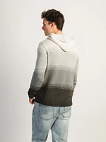 SWEAT À CAPUCHE KOLBY STRIPE - GRIS