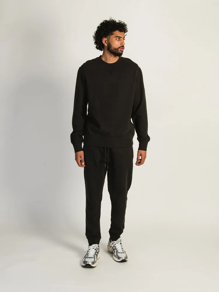 KOLBY PARKER GARMENT DYE SLIM JOGGER - BLACK