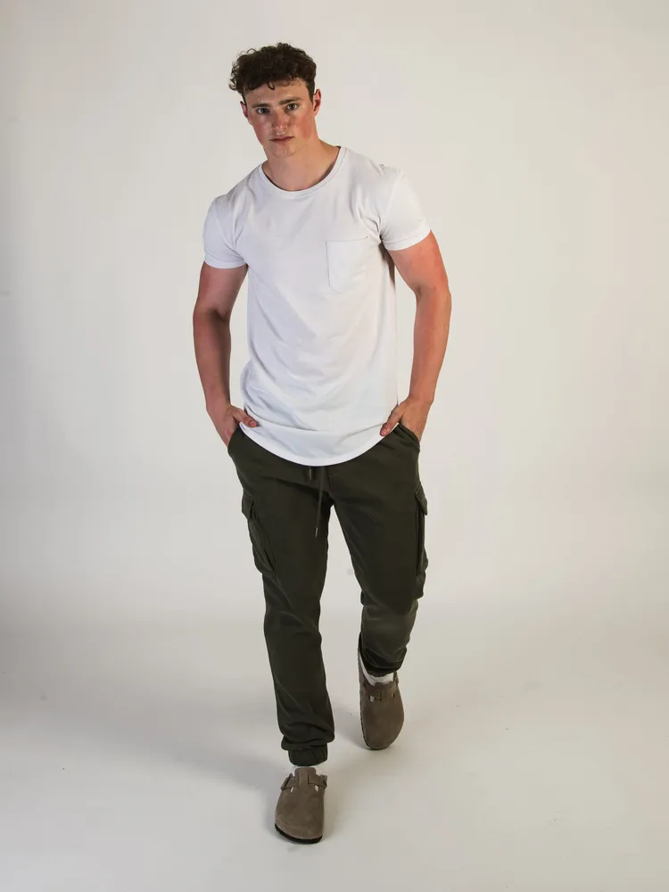 KOLBY GARMENT DYE CARGO JOGGER - CLEARANCE