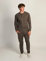 KOLBY SUEDED LOUNGE PANT - TIEDE