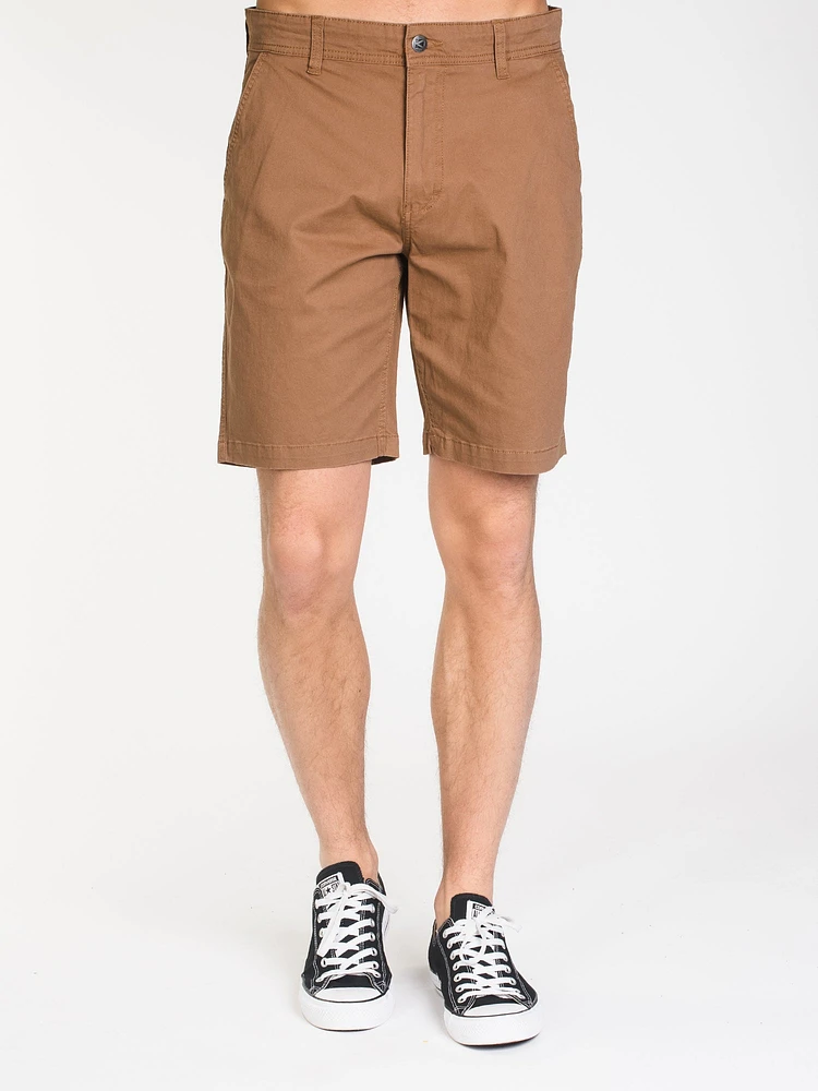 KOLBY CALEB SLIM SOLID SHORT - CLEARANCE