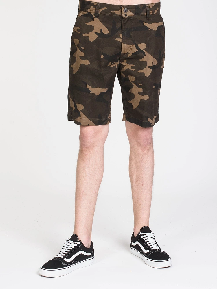 MENS CALEB SLIM CAMO PRINT SHORT - CLEARANCE