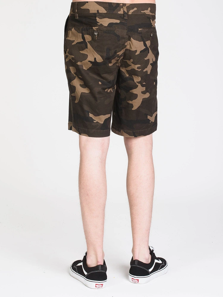 MENS CALEB SLIM CAMO PRINT SHORT - CLEARANCE