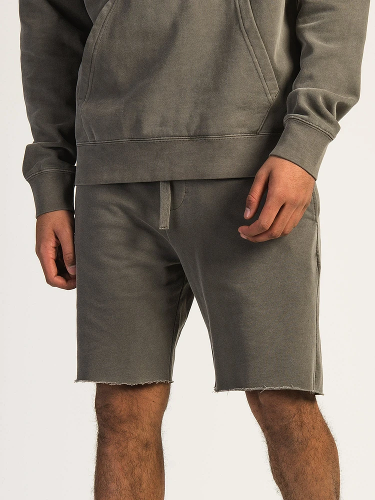 KOLBY GARMENT DYE FRENCH TERRY JOG SHORT