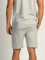 KOLBY GARMENT DYE FR TERRY MELANGE JOG SHORT - GREY