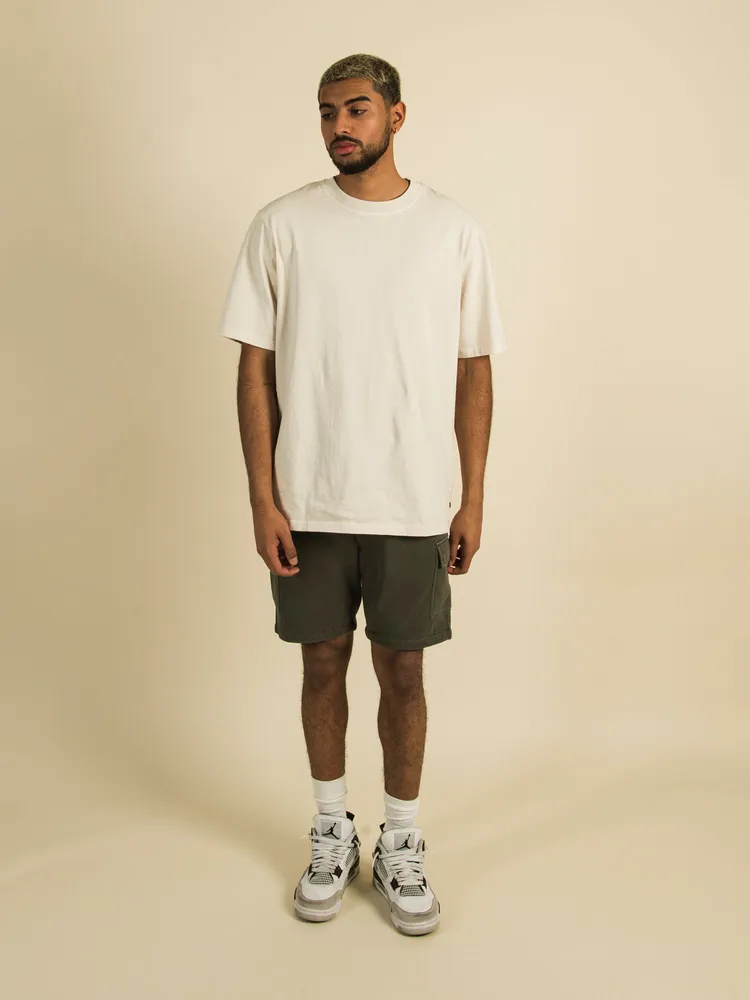 KOLBY GARMENT DYE FLEECE CARGO SHORT