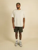 KOLBY GARMENT DYE FLEECE CARGO SHORT