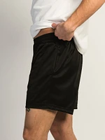 KOLBY MESH SHORT - BLACK/NOIR