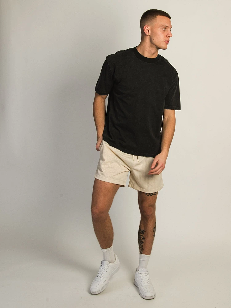 SHORT EN MAILLE KOLBY - CRÈME