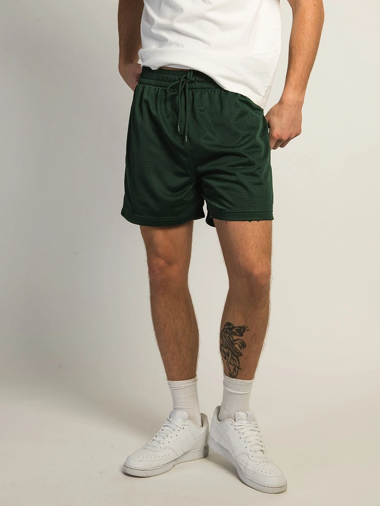 SHORT EN MAILLE KOLBY - VERT FONCÉ