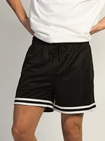 KOLBY STRIPED MESH SHORT