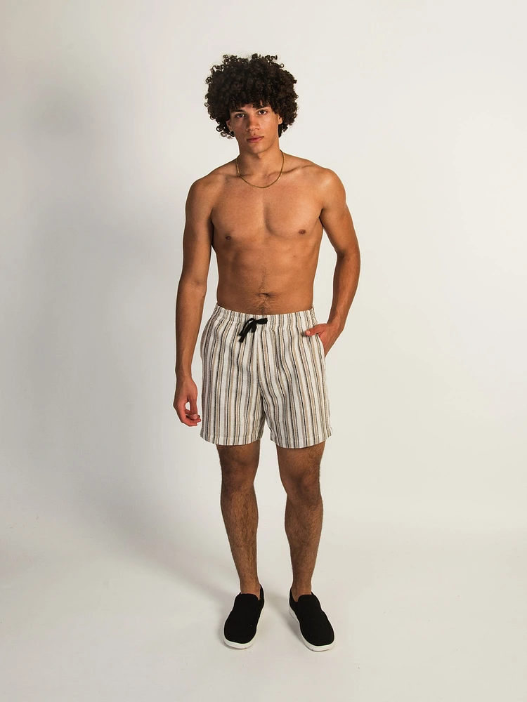 SHORT KOLBY STRIPE – CRÈME