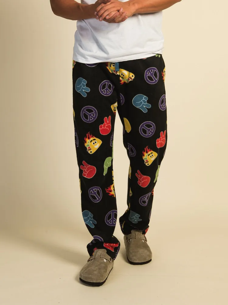 KOZIES PRINTED POLAR FLEECE PANT