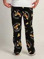 KOZIES PRINTED POLAR PANT - CHICKY NUGGIES CHOCCY MILK