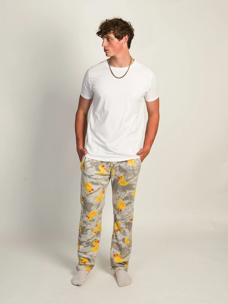 KOZIES PRINTED POLAR PANT - TREE DUCKS