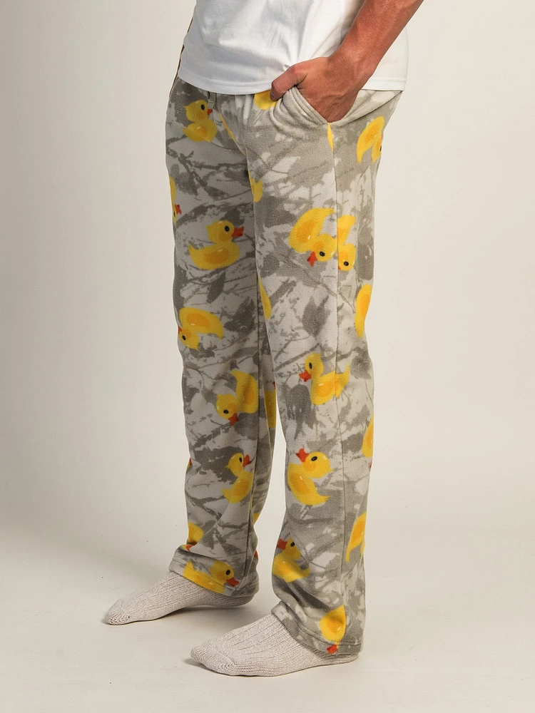 KOZIES PRINTED POLAR PANT - TREE DUCKS